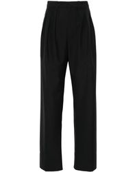 Lemaire - Pleat-Detail Tailored Trousers - Lyst