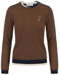 Monse - Triple-Layer Cherry-Motif Sweater - Lyst