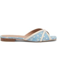 Malone Souliers - Perla Floral-Print Sandals - Lyst