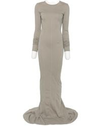 Rick Owens - Exposed-Seam Long-Sleeved Maxi Dress - Lyst