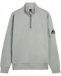 Moose Knuckles - Hartsfield Half-Zip Sweatshirt - Lyst