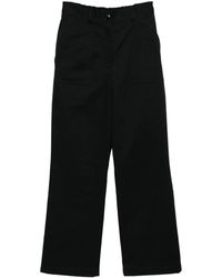 To b. by agnès b. - Flared Cropped Trousers - Lyst