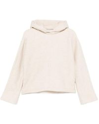 Max Mara - Logo Cotton Hoodie - Lyst