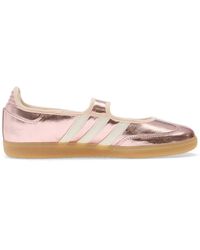 adidas - Ballerines Samba À Effet Métallisé - Lyst
