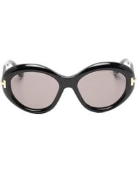 Tom Ford - Icon Oval Sunglasses - Lyst