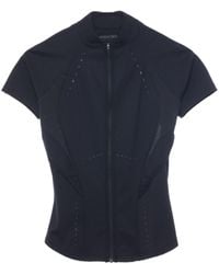 Hyein Seo - Cut-out Mesh-panelled Zip-up Top - Lyst