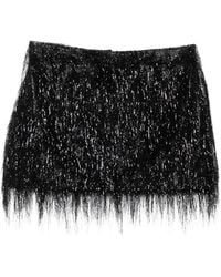 MEDEA - Loose-Threads Mini Skirt - Lyst