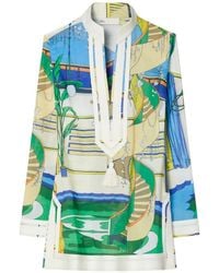Tory Burch - Printed Tory Tunic - Lyst