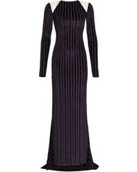 Amir Slama - X Astrid Striped Maxi Dress - Lyst