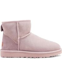 UGG - Classic Mini II "Pink Sand" Stiefel - Lyst