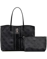 Guess - Erenia Monogram Tote Bag - Lyst