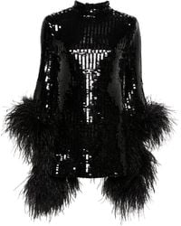 ‎Taller Marmo - Vestido corto Del Rio Disco con lentejuelas - Lyst