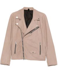Tagliatore - Franklin Zip-Up Biker Jacket - Lyst