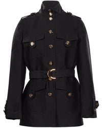 Zimmermann - Veste Boutonnée Valiant À Taille Ceinturée - Lyst