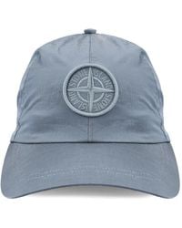 Stone Island - Logo Patch Baseball Hat - Lyst