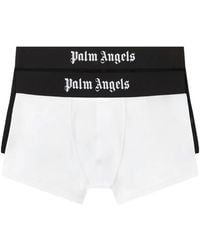 Palm Angels - Logo Elastic-Waist Boxers (Set Of Two) - Lyst