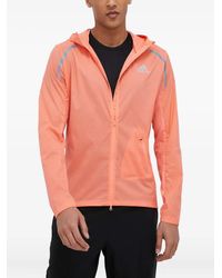 adidas - Reflective-Stripe Hooded Jacket - Lyst