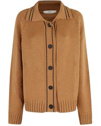 Tela - Cardigan En Maille - Lyst