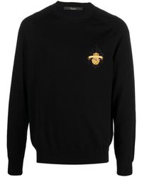 Billionaire - Jersey con logo bordado y cuello redondo - Lyst