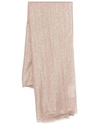 Brunello Cucinelli - Cashmere And Silk Scarf - Lyst