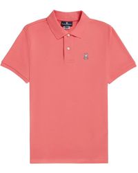 Psycho Bunny - Pima Cotton "Grapefruit" Polo Shirt - Lyst