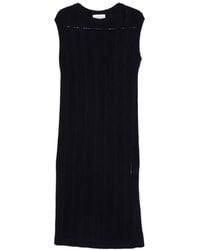 Bompard - Knitted Midi Dress - Lyst