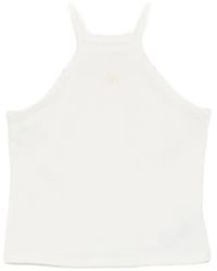 New Balance - Embroidered-Logo Top - Lyst