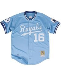 Mitchell & Ness - X Mlb Bo Jackson Road 1987 Kansas City Royals Top - Lyst