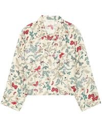 The Great - The Meadow Top Met Bloemenprint - Lyst