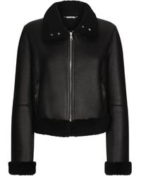 Dolce & Gabbana - Leren Bikerjack - Lyst
