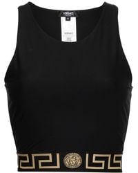 Versace - Cropped Top - Lyst