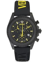 Versace - Fornax Greca 43Mm Watch - Lyst