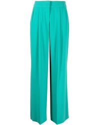 Patrizia Pepe - High-Waisted Wide-Leg Trousers - Lyst