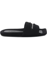 Alexander Wang - Aw Slash Knit Pool Slide - Lyst