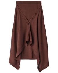 Lemaire - Buttoned Skirt - Lyst