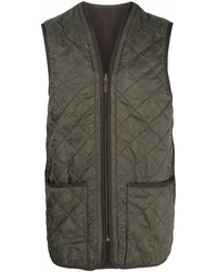Barbour - Quilted Pouch-pocket Gilet - Lyst