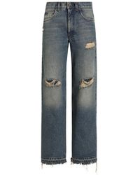 Dolce & Gabbana - Dolce & Gabbana 5-Pocket Denim Trousers - Lyst