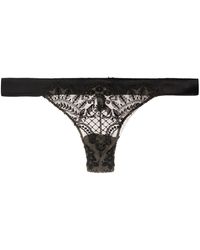 I.D Sarrieri - Christmas Embroidered Thong - Lyst