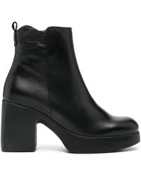 Wonders - 80Mm Block-Heel Ankle Boots - Lyst