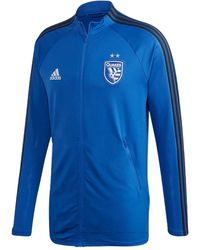 adidas - San Jose Earthquakes Anthem Track Jacket - Lyst