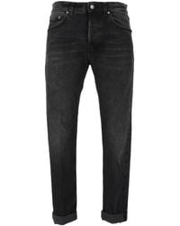 Dondup - Jean Slim Icon À Effet Délavé - Lyst