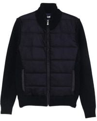 Fileria - Veste Matelassée En Maille Nervurée - Lyst