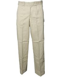 Dickies - Cropped Plooibroek Met Logopatch - Lyst
