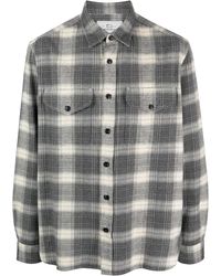 Woolrich - Plaid-Check Flannel Shirt - Lyst