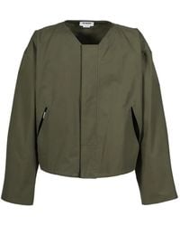 Hed Mayner - Collared Cutwork Jacket - Lyst