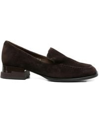 Linda Baumann - Square-Toe Loafers - Lyst