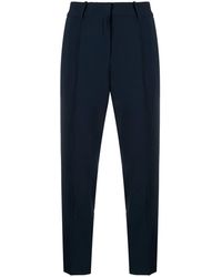 MICHAEL Michael Kors - Cropped Crepe Trousers - Lyst