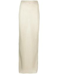 Ludovic de Saint Sernin - Pleated Maxi Skirt - Lyst