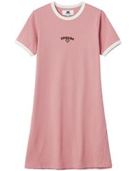 Chocoolate - Robe Courte À Détails Contrastants - Lyst