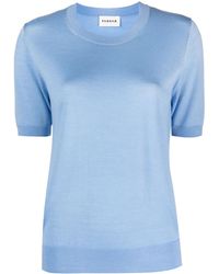 P.A.R.O.S.H. - Short Sleeves Crew Neck Sweater - Lyst